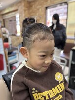 カットハウス パセリ お洒落キッズ☆マンバンヘア☆ <理容室>/メンズ/バーバー