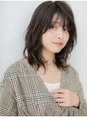 ダークアッシュハイレイヤーシャギーウルフカットX北浦和30代