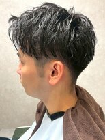 ディスイズバーバーフォース(THIS IS BARBER 4th)&nbsp;ツーブロック 刈り上げ バーバースタイル アップバング ビジネス