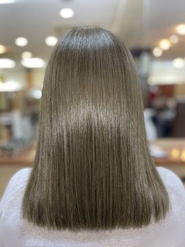 ビーワンヘアー 藤井寺 土師ノ里(B1hair) オリーブカラー/オリーブグレージュ