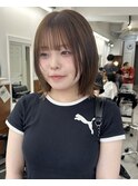 【SANA】顔まわりレイヤーボブ