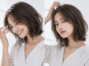 アースコアフュールボーテ 羽生店(EARTH coiffure beaute)の写真/羽生★大人の褒められヘアを創る高い技術で、朝のスタイリングが簡単にきまる！[ボブ/レイヤーカット]