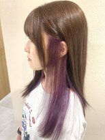 クレールバイケンジ(Claire by KENJE) パープルインナーカラー
