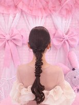 チュチュ(CHU×2)&nbsp;編みおろしヘア　参列ヘア