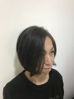クロップ エス 茅ヶ崎本店(crop es)&nbsp;ネイビーブルーボブ