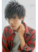 メンズハイトーンプラチナアッシュ