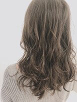 チョビー 銀座(chobii)&nbsp;透明感グレージュ デジタルパーマ ゆるふわ ハイライト 高柳