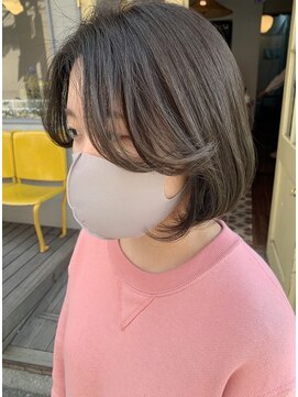 カミナ(KAMINA) アレンジボブヘア。