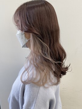 アライブ キチジョウジ(ALIVE Kichijoji) 赤みゼロインナーホワイト/イヤリングカラー