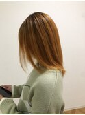 オレンジシャドールーツカラー