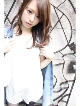 トゥーリ 二日市店(tuuli) 20代30代40代50代ひし形デジタルパーマエアリーミディ黒髪