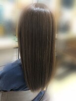 ルーブ(Roove)&nbsp;ソフトベージュ×ナチュラルストレート