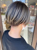 ヘア メイク ココ(hair make coco)&nbsp;ブリーチ×刈り上げショート★