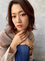 ダリー 新さっぽろ店(Dali)&nbsp;ナチュラルボブ/ピンクブラウン[20代30代40代]