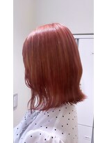 フェイス 伊勢原(FACE。) 卒業式カラーブリーチありピンクカラー