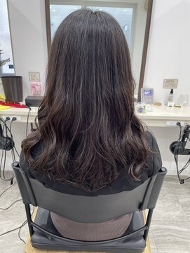 ジゼルヘアガーデン 佐沼店(Giselle.hairgarden) コテ巻き風パーマ