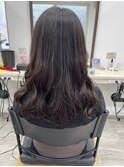 コテ巻き風パーマ