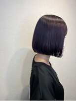 エイム ヘア デザイン 町田店(eim hair design) パープルボブ