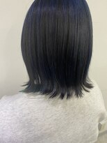 アオアクア バイ グルグル 小岩店(ao akua by GULGUL)&nbsp;○ブルー×ブラックアンブレラ○