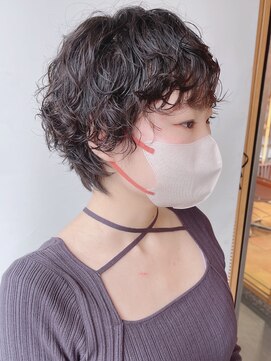 モリオフロムロンドン 原宿本店(morio from London) 【morio原宿】マッシュくるくるパーマ　癖毛風外国人パーマ