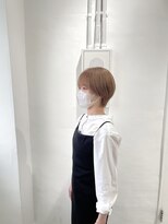 ミュー(Mu)&nbsp;ショートもミルクティーベージュが◎