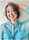 大人ショートカット×透明感カラー【吉祥寺】