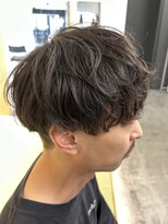 ニアウ 伊勢崎連取店(Niau)&nbsp;メンズマッシュパーマツイストスパイラルパーマ波巻きパーマ