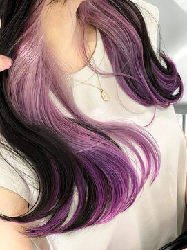 ジェム リット(GEM lit) インナーグラデーション★ピンク×パープル