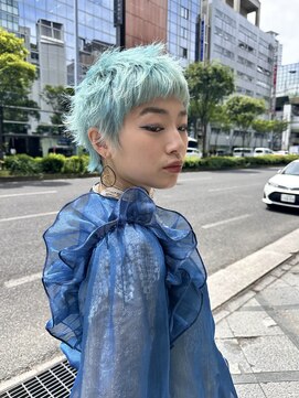 エルミタージュ(HERMITAGE) 淡くて可愛いペールブルー^ ^/ブルーシルバー/ハイトーンカラー