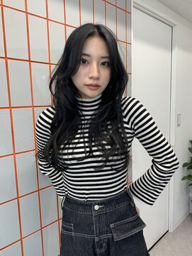 ペレ 渋谷(PELE) 切りっぱなしボブ/エアリーロング/美髪/ピンクブラウン/渋谷