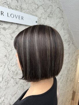 カラーラバー 日吉(color lover) 切りっぱなしボブ/ハイライト/ニュアンスカラー/20代/30代/40代
