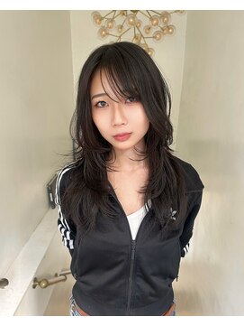 キイ 原宿 表参道(K.e.y) 韓国レイヤー／韓国ウルフ/レイヤーカット