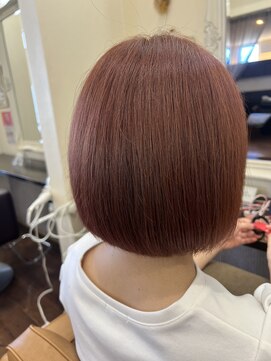 リミットヘアー 大在店(Remit hair) パツっとボブ