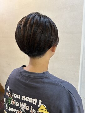 ココカラヘアー プラス(cococara‐hair plus) 刈り上げショート/丸みショート/大人かわいい/前髪あり