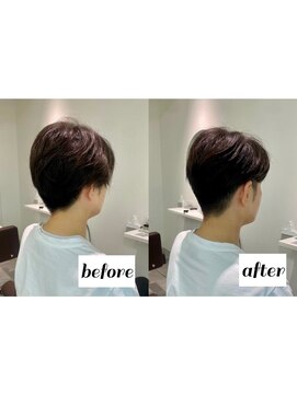 ヘアメンテ(Hairmainte) 襟足スッキリ!爽やかツーブロック!