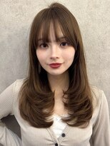 ルームバイシー 新宿(Loom. by Sea)&nbsp;○韓国レイヤー×フェミニンロング【新宿/レイヤーカット】