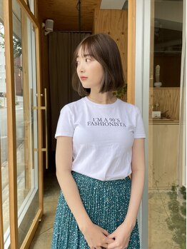 ネキ(neki)の写真/【谷町六丁目】印象を決めるお顔周りまで1mmの差にこだわるカット技術で、伸びても美しい似合わせStyleに♪