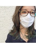 タカ 田町店(TAKA)&nbsp;ミディアムレイヤー　　インナーカラー