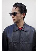 オールバックスタイル
