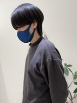 ジーナ 天神(Zina)&nbsp;ブルーブラックマッシュ【メンズサロンZina 天神】