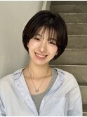 ショートカット/髪質改善縮毛矯正白髪ぼかしレイヤーカラーボブ