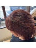 白髪ぼかしハイライト
