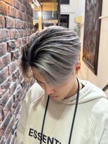 ステラ(STELLA)&nbsp;センターパート/メンズバレイヤージュ/メンズハイトーンカラー