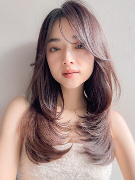 アグノス 青山(Agnos) グランマッシュうるツヤ薄めバング20代30代40代◎くびれヘア