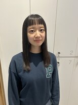 ナンバースリー 溝の口店(Number Three)&nbsp;可愛い“パッツン前髪”