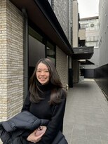 アオ ミナミアオヤマ(Ao. minami aoyama)&nbsp;似合わせレイヤー／顔周りレイヤー/レイヤー/ロングレイヤー