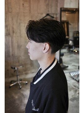 アイビーシー(I.B.C) テーパーフェード×フェザーパーマ