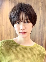 ビュートリアム 南青山(BEAUTRIUM) 分け目なしショートショートヘアマッシュショート30代40代50代