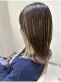 イヤリングカラー×ハイライト