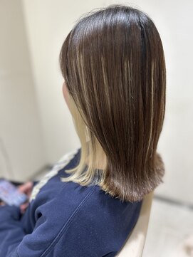 ソーホー SOHO 彦根店 イヤリングカラー×ハイライト